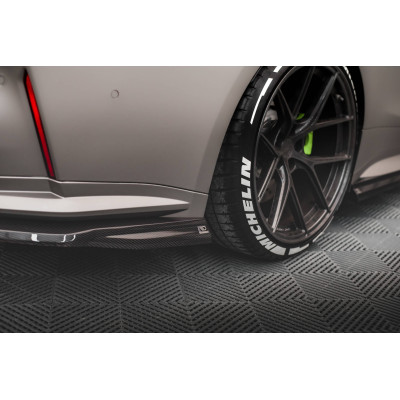 Fibra de carbono Splitters laterales para BMW M4 G82 / G82 Facelift