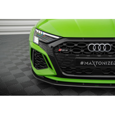 Fibra de carbono Spoiler delantero para Audi RS3 Sedan / Sportback 8Y
