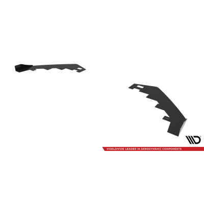 Front Flaps Mercedes-AMG CLA 45 Aero C117 Facelift