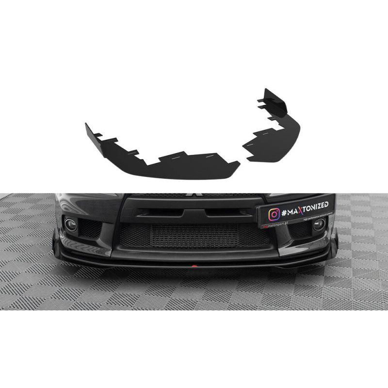 Front Flaps Mitsubishi Lancer EVO X