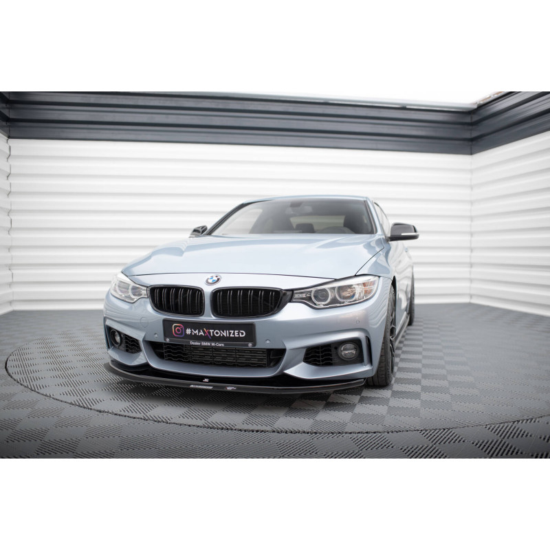 HYBRID Spoiler delantero para BMW 4 Coupe / Gran Coupe / Cabrio M-Pack F32 / F36 / F33