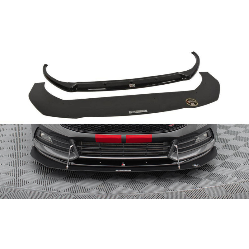 Hybrid Spoiler delantero para  para Focus ST Mk3 FL