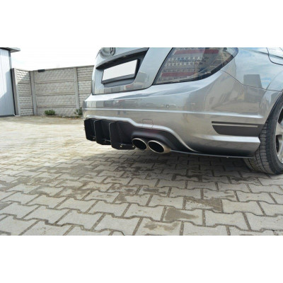 Mercedes-Benz C Sedan / Estate AMG-Line W204 / S204 Difusor trasero para & Splitters laterales para