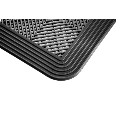 Modular "MAXTON Floor"- Corner Edge Tile (Female Loops)