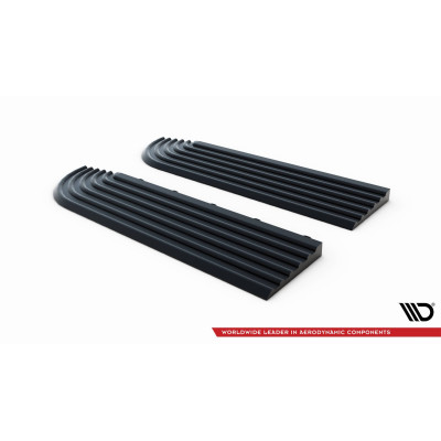 Modular "MAXTON Floor"- Corner Edge Tile (Male Pegs)