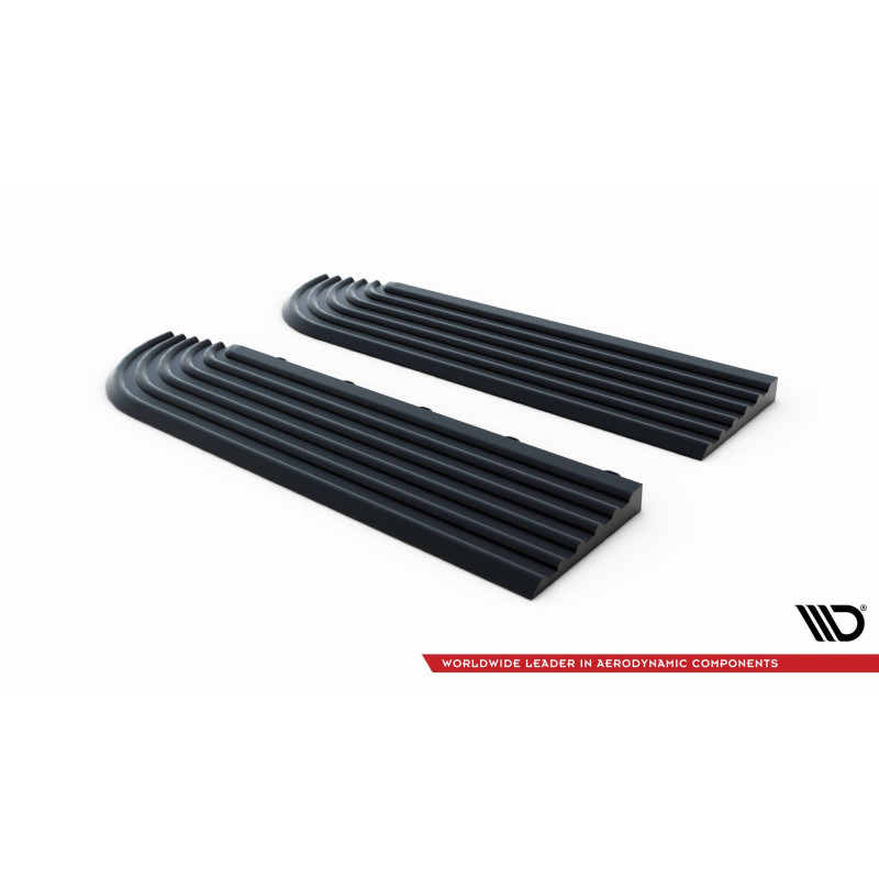 Modular "MAXTON Floor"- Corner Edge Tile (Male Pegs)