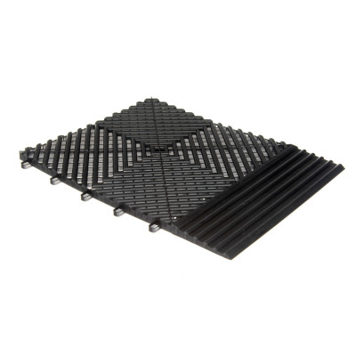 Modular "MAXTON Floor"- Edge Tile (Male Pegs)