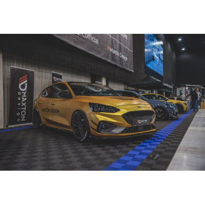 Modular "MAXTON Floor"- Edge Tile (Male Pegs)