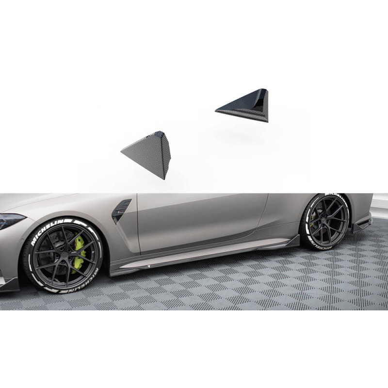 Carbon Flaps laterales para BMW M4 G82 / G82 Facelift