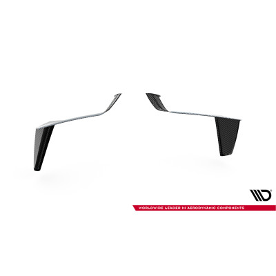 Carbon Spoiler delantero para Air Intakes  BMW X7 M-Pack G07 Facelift