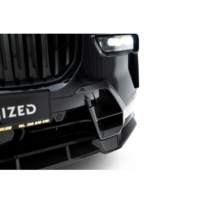 Carbon Spoiler delantero para Side Vents BMW X7 M-Pack G07 Facelift