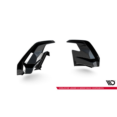 Carbon Spoiler delantero para Side Vents BMW X7 M-Pack G07 Facelift