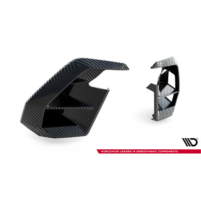 Carbon Spoiler delantero para Side Vents BMW X7 M-Pack G07 Facelift