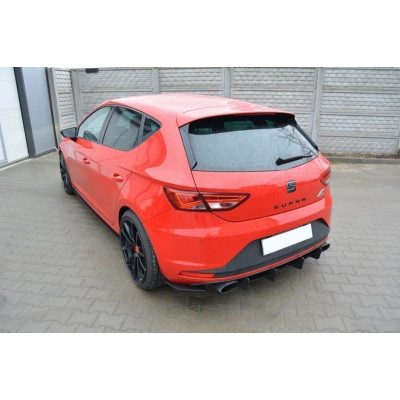 SEAT LEON III CUPRA Difusor trasero para & Splitters laterales para