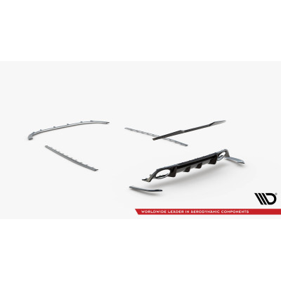 Set od  Carbon Splitters Audi RS3 8Y Sedan