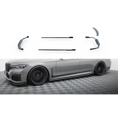 Set de Fibra de carbono Splitters BMW 7 M-Pack G11 Facelift