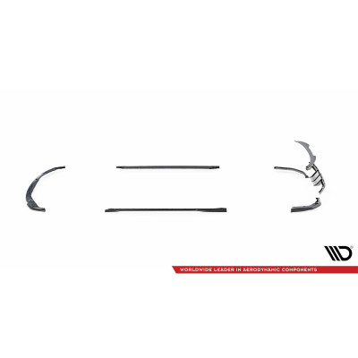 Set de Fibra de carbono Splitters BMW M3 G80 Sedan