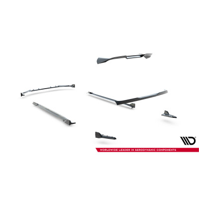 Set de Fibra de carbono Splitters BMW X5 M F95 Facelift