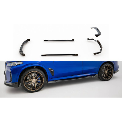 Set de Fibra de carbono Splitters BMW X5 M-Pack G05 Facelift