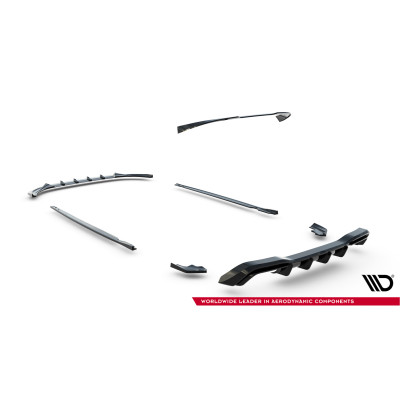 Set de Splitters V.5 Volkswagen Golf R Mk8 Facelift