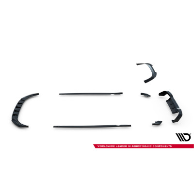 Set de Splitters V.5 Volkswagen Golf R Mk8 Facelift