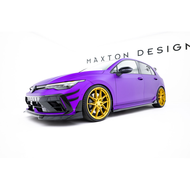 Set de Splitters V.6 Volkswagen Golf R Mk8 Facelift