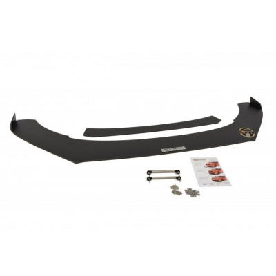 Splitter delantero para (with wings) Volkswagen Polo GTI Mk5 Facelift