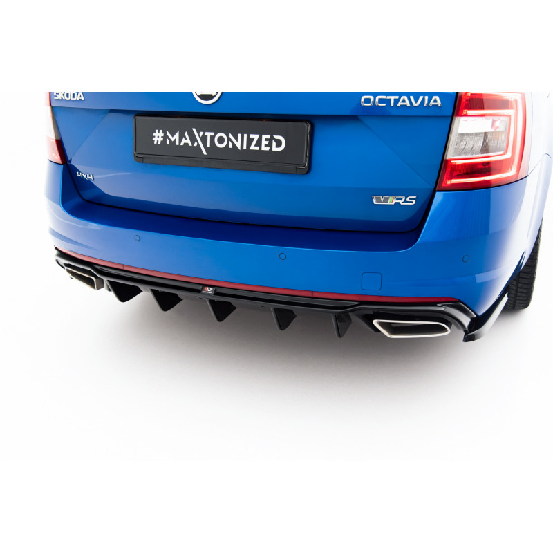 Difusor trasero para  Skoda Octavia RS Mk3 / Mk3 FL Hatchback / Estate