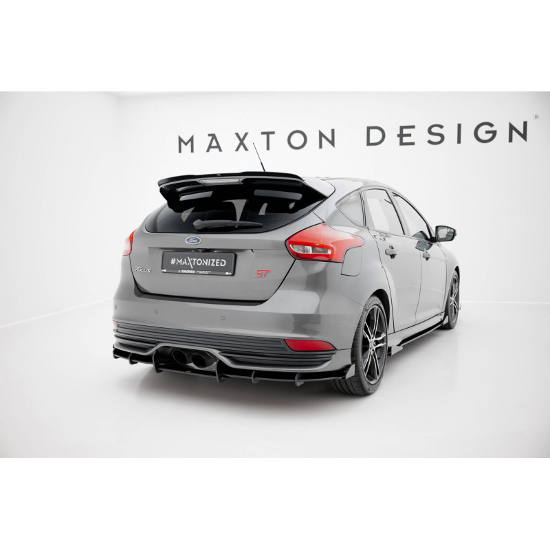 Difusor trasero para + Flaps para Focus ST Mk3 Facelift