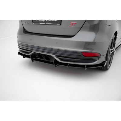 Difusor trasero para + Flaps para Focus ST Mk3 Facelift