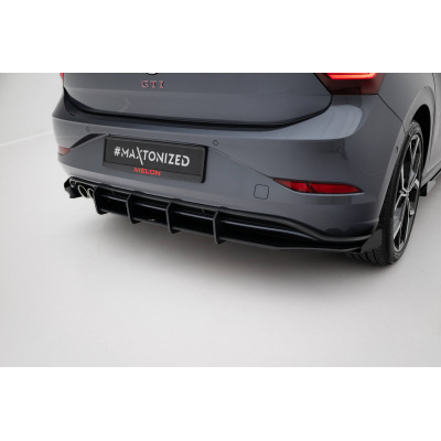 Difusor trasero para + Flaps Volkswagen Polo GTI Mk6 Facelift