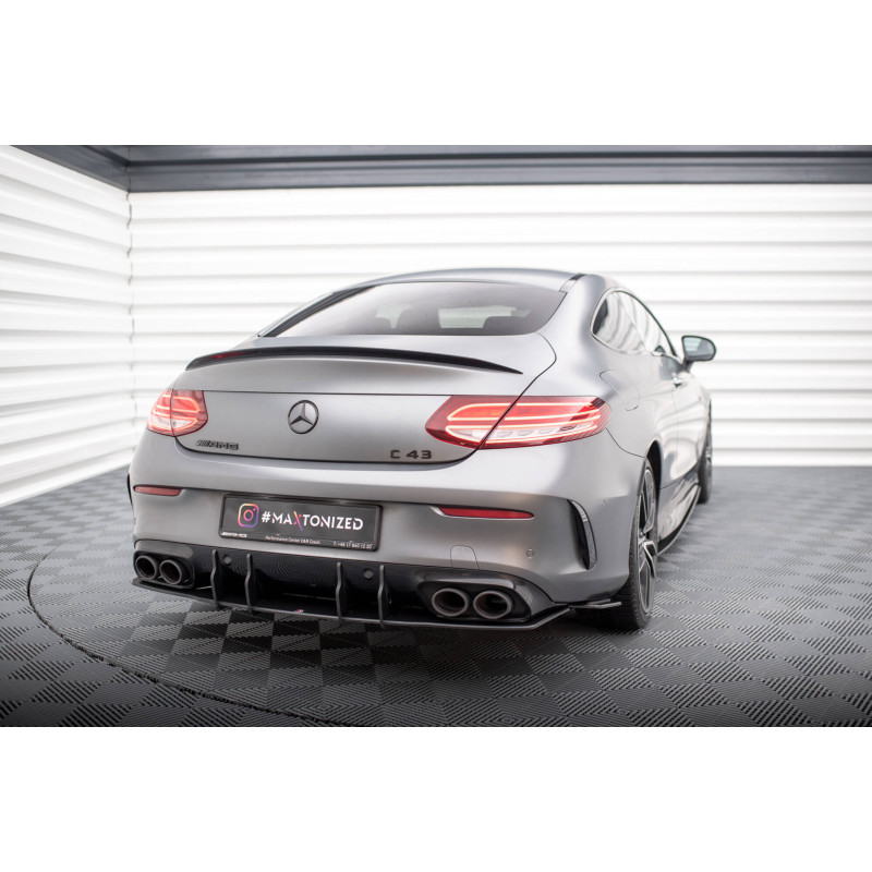 Difusor trasero para Mercedes-AMG C43 Coupe / Cabrio C205  Facelift / A205 Facelift