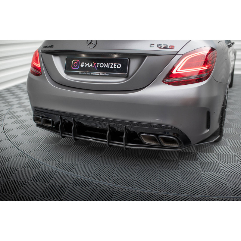 Difusor trasero para Mercedes-AMG C63 Sedan / Estate W205 Facelift