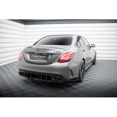 Difusor trasero para Mercedes-AMG C63 Sedan / Estate W205 Facelift