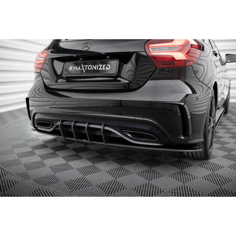 Difusor trasero para Mercedes-Benz A AMG-Line W176 Facelift