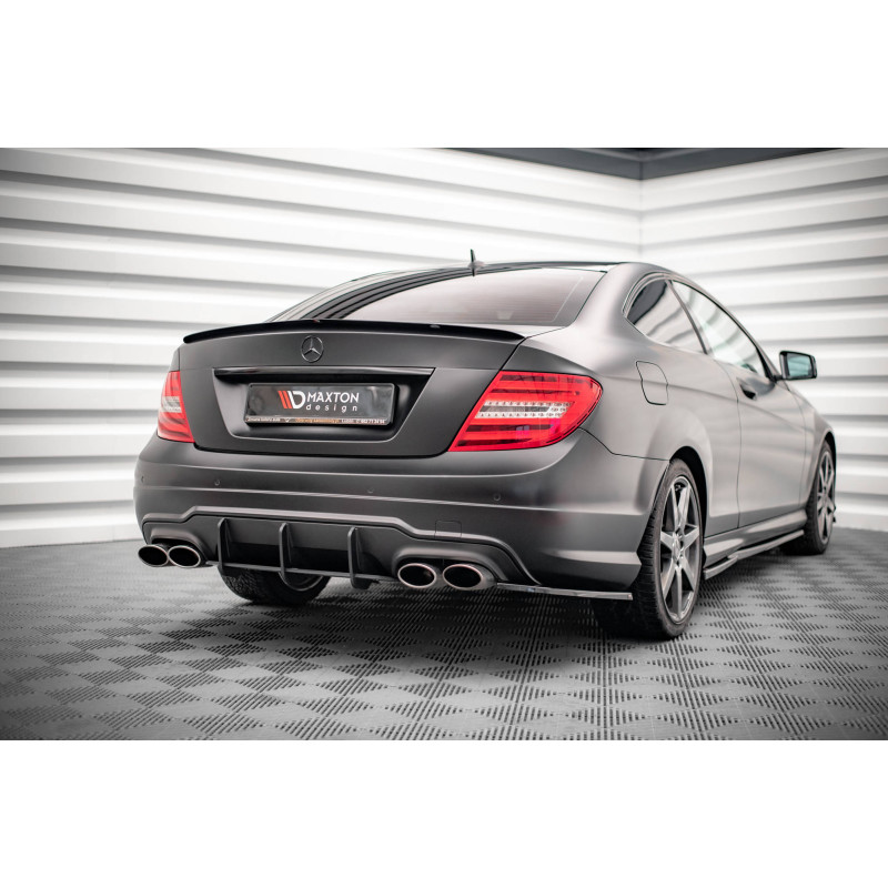 Difusor trasero para Mercedes-Benz C Coupe AMG-Line C204