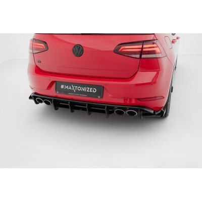 Difusor trasero para Volkswagen Golf R Mk7 Facelift