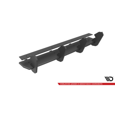 Difusor trasero para Volkswagen Golf R Mk7 Facelift