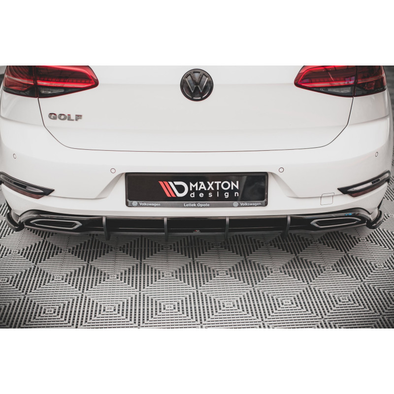 Difusor trasero para Volkswagen Golf R-Line Mk 7 Facelift