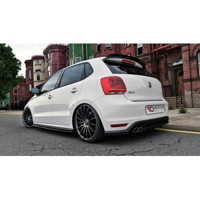 Splitter trasero para (with a vertical bar) Volkswagen Polo GTI Mk5 Facelift