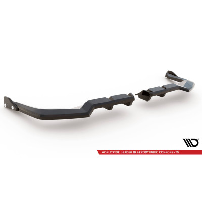 Splitter trasero para (with vertical bars)  + Flaps Honda Civic Type-R Mk 11