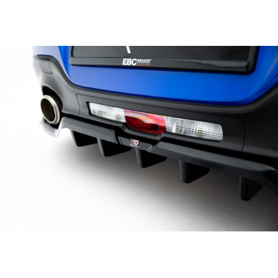 Splitter trasero para (with vertical bars)  + Flaps Subaru BRZ Mk2