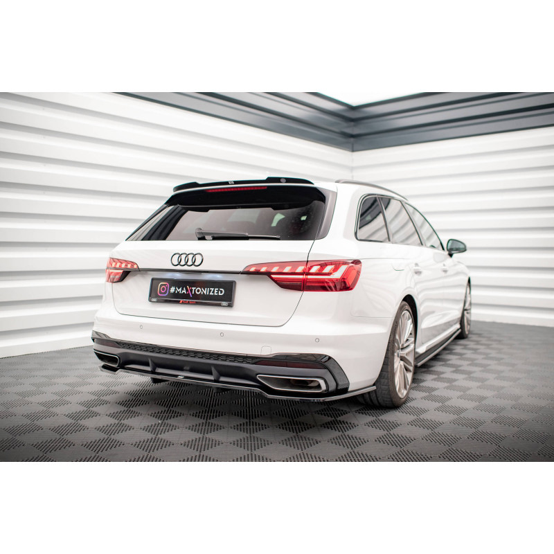 Splitter trasero para (with vertical bars)  Audi A4 S-Line B9 Facelift