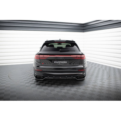 Splitter trasero para (with vertical bars)  Audi SQ8 / Q8 S-Line Mk1 Facelift