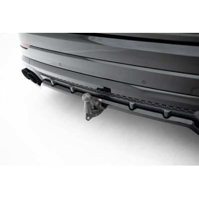 Splitter trasero para (with vertical bars)  Audi SQ8 / Q8 S-Line Mk1 Facelift