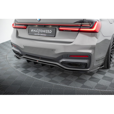 Splitter trasero para (with vertical bars)  BMW 7 M-Pack G11 / G12 Facelift