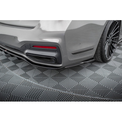 Splitter trasero para (with vertical bars)  BMW 7 M-Pack G11 / G12 Facelift