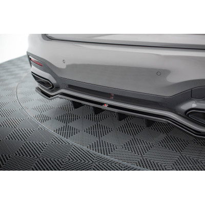 Splitter trasero para (with vertical bars)  BMW 7 M-Pack G11 / G12 Facelift