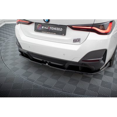 Splitter trasero para (with vertical bars)  BMW i4 M-Pack G26