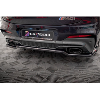 Splitter trasero para (with vertical bars)  BMW X4 M40i G02